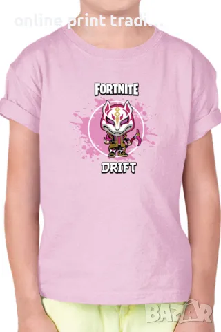Детска тениска Фортнайт Fortnite Drift, снимка 14 - Детски тениски и потници - 48523146