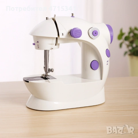 Многофункционална шевна машина с 5 програми. Размери - 220*130*210(мм) Защитен предпазител на иглата
