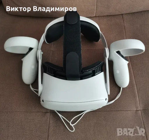 Като нови Vr очила Quest 2 + Elite Headstrap, снимка 7 - Други игри и конзоли - 56238380