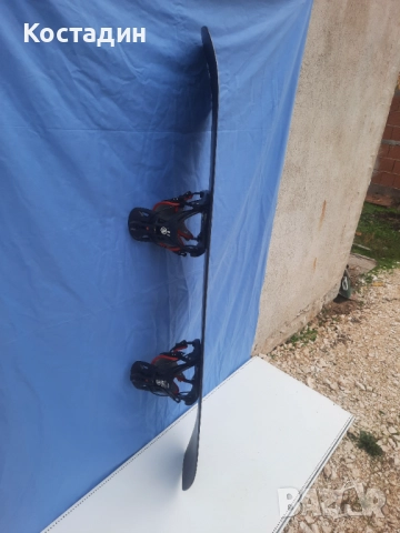 Сноуборд NIDECKER AXIS с автомати 165см.  , снимка 10 - Зимни спортове - 52466917