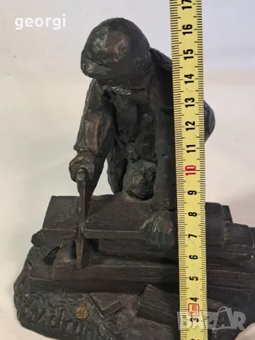 холандска статуетка на дърводелец  7/4, снимка 8 - Статуетки - 49854880