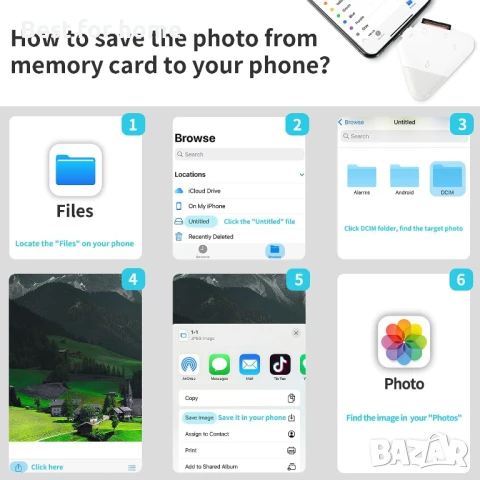 Четец за SD карти, снимка 7 - Друга електроника - 50621974