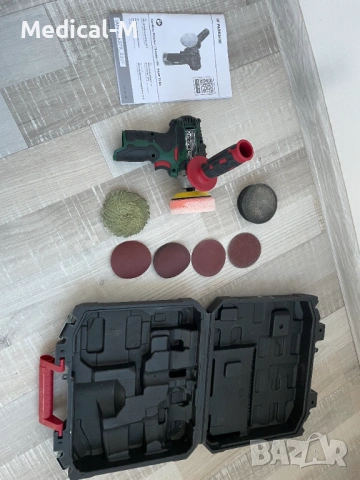 Акумулаторна Полираща Машина PARKSIDE 12V PAAP, снимка 8 - Полирмашини - 53699144