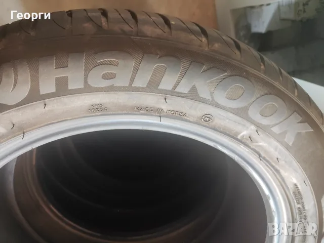 4бр.летни гуми 215/55/17 Hankook, снимка 5 - Гуми и джанти - 55811289