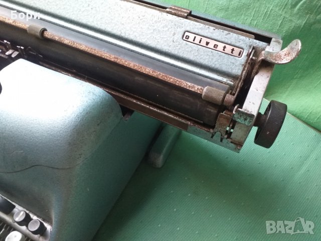 olivetti LEHIKON 80  1952г  пишеща машина, снимка 7 - Други ценни предмети - 34126398