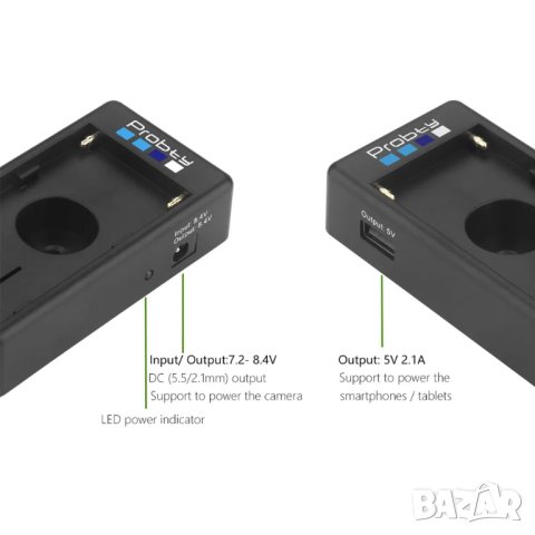 Плочка за батерия NP-F и дъми батерия за Panasonic Lumix S5, S5K, S5GK, GH5II, GH6, G9, снимка 5 - Батерии, зарядни - 44216039