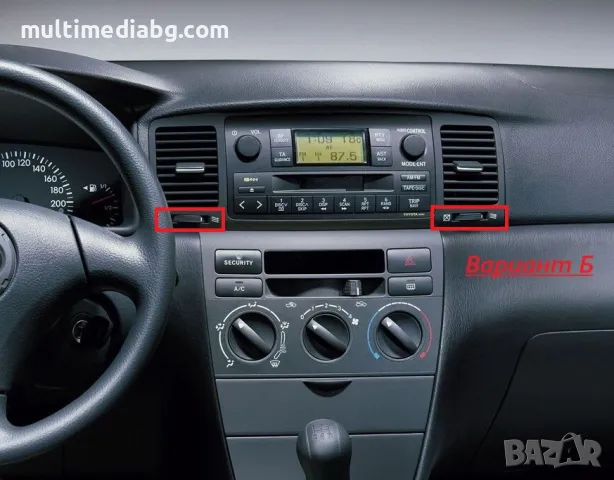 Мултимедия Android за Toyota Corolla 2000-2004, снимка 6 - Аксесоари и консумативи - 49859323