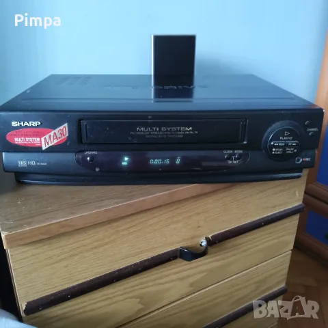 Sharp vhs vc-ma30b видео касетофон