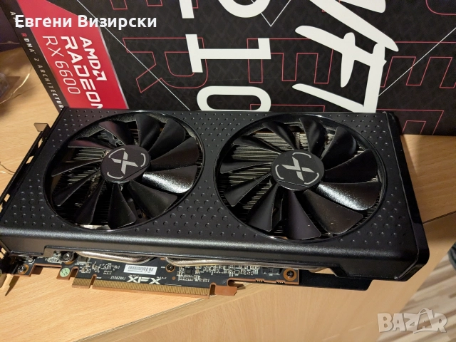 Видеокарта XFX RX6600 8Gb DDR6 , снимка 11 - Видеокарти - 48902543