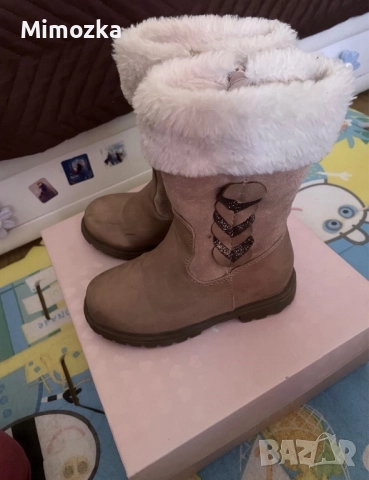 Страхотни топли зимни ботушки на nelli blu за сладурка н-р 27!, снимка 2 - Детски боти и ботуши - 52215533