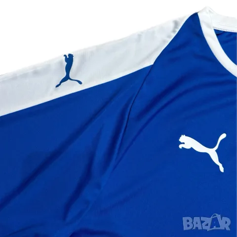 Мъжка тениска Puma x Italia | L размер, снимка 3 - Тениски - 56202428