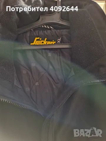 Работно дебело яке Snickers - XL, снимка 2 - Якета - 47380524