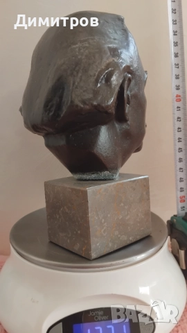 Бюст Георги Димитров БКП, снимка 3 - Антикварни и старинни предмети - 52787644