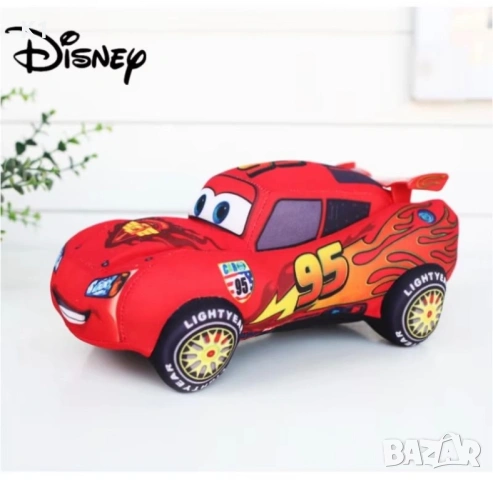 Плюшена играчка МакКуин светкавицата кола the Cars 30см McQueen