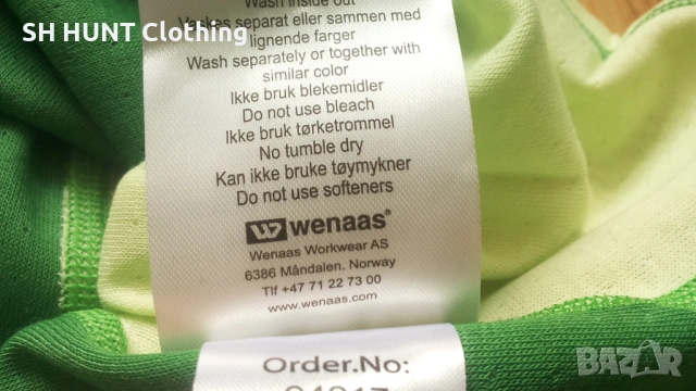 WENAAS KIWI 20 Gents Polo Zip 48% Merino Wool размер М / L термо блуза - 2317, снимка 13 - Екипировка - 53748553