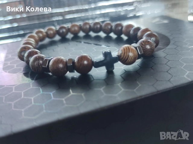 Гривна "Вяра и Заземяване", снимка 2 - Гривни - 52799267