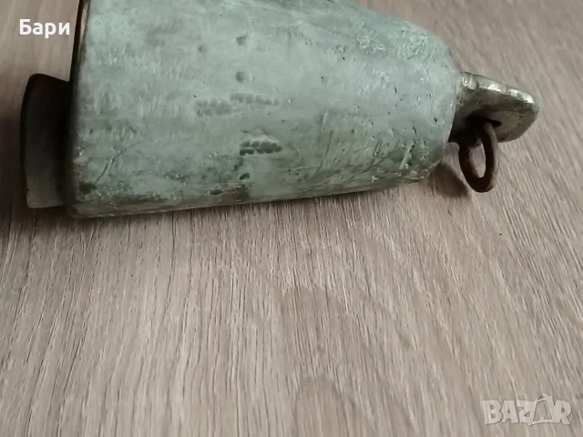 Стар възрожденски чан, хлопка, звънец, камбана, тюмбелек, снимка 5 - Антикварни и старинни предмети - 55809136