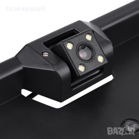 Стойка и Камера за задно виждане Камера за задно със стойка за номер, снимка 2 - Аксесоари и консумативи - 41963706