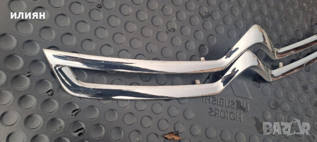решетка никелова лайсна за Citroen C3 2014 2015 2016, снимка 2 - Части - 52484710