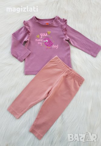 Бебешка блуза и клинче 3-6 месеца, снимка 5 - Комплекти за бебе - 41842919