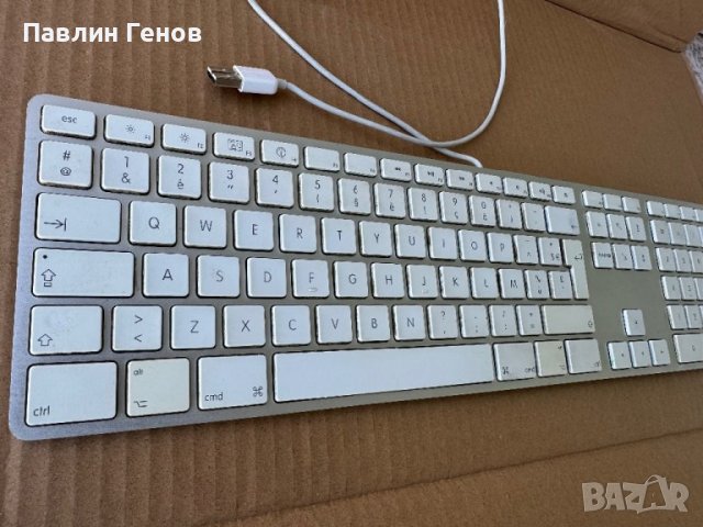Оригинална Клавиатура Apple A1243 ,  Aluminium, снимка 5 - Клавиатури и мишки - 41020194