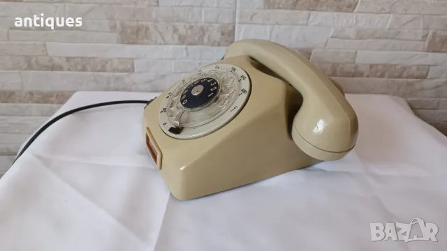 Стар телефон с шайба - GNT Automatic - 1970" година, снимка 4 - Антикварни и старинни предмети - 50192037