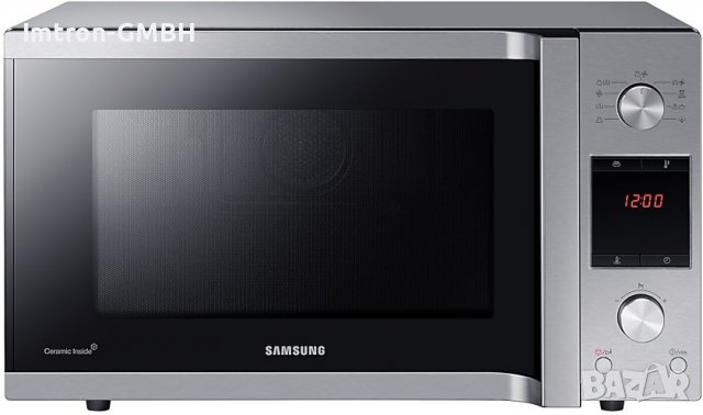 Голяма комбинирана микровълнова фурна  Samsung MC457TGRCSR Конвекция,  сребриста , снимка 1