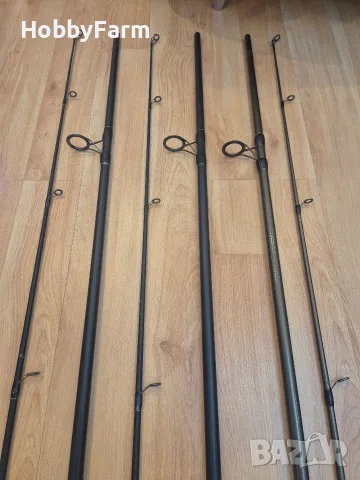 3бр Шаранска въдица Carbo Specialist Carp II, снимка 2 - Въдици - 55971694