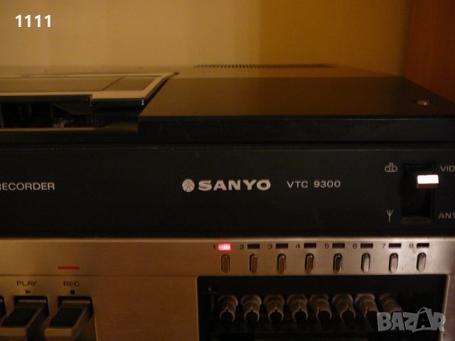  SANYO VTC-9300P, снимка 8 - Ресийвъри, усилватели, смесителни пултове - 40570763