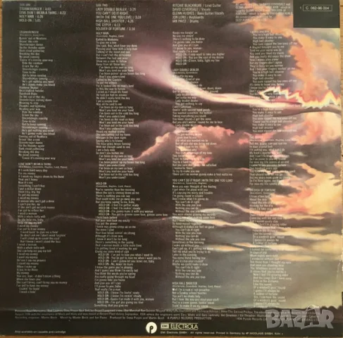 Грамофонна плоча Deep Purple – Stormbringer, снимка 2 - Грамофонни плочи - 56409168