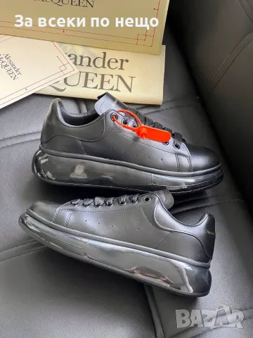 Alexander McQueen Мъжки Черни Маратонки👟Мъжки Спортни Обувки👟Сникърси Код SEM-635, снимка 4 - Маратонки - 55904062