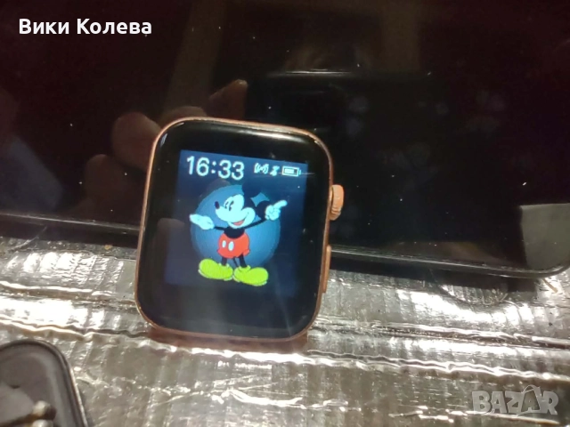 Смарт Часовник 42мм Розово Злато (Запазен, НО с Нужда от Ремонт), снимка 10 - Дамски - 52796860