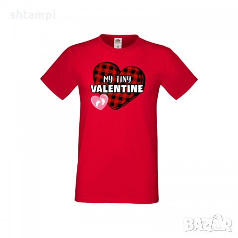 Мъжка тениска Свети Валентин My Tiny Valentine , снимка 7 - Тениски - 35712307