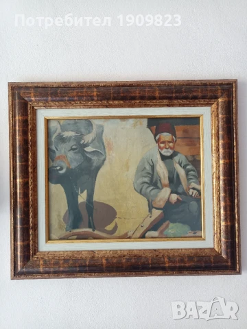 Много стара картина , снимка 2 - Картини - 50485344