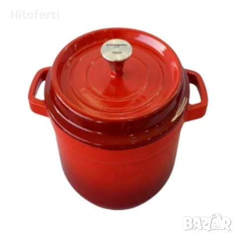 ЕМАЙЛИРАНА ЧУГУНЕНА ТЕНДЖЕРА 26СМ HAUSBERG HB-H-746