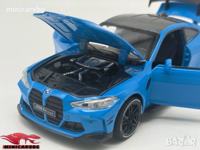 Метална количка: BMW M4, снимка 12 - Колекции - 50243107