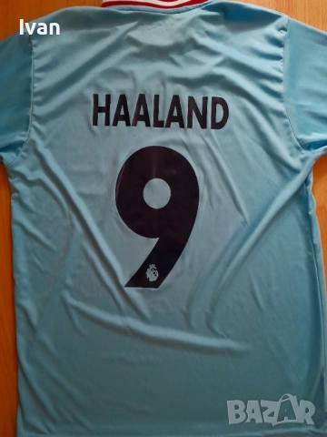 Продавам футболна тениска Manchester City FC Haaland, снимка 2 - Футбол - 52109619