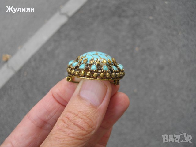 СТАРА БРОШКА, снимка 5 - Антикварни и старинни предмети - 41815227