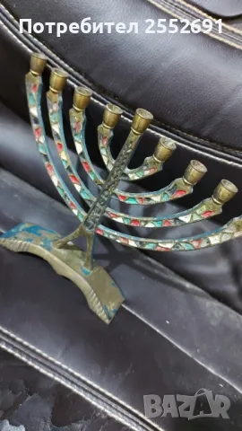 Свещник , снимка 7 - Антикварни и старинни предмети - 48487247