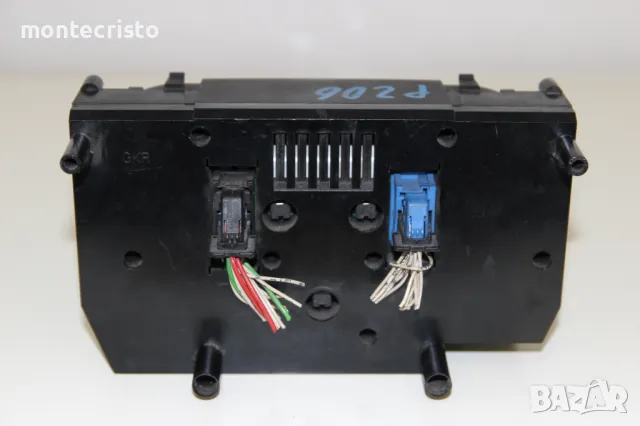 Панел климатроник Peugeot 206 (1998-2009г.) 96283050ZR / 9140010278 / 96 283 050 ZR климатик, снимка 4 - Части - 49629514