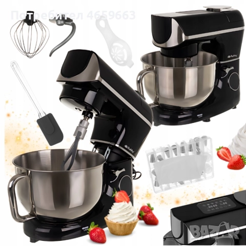 Кухненска машина за тесто RUHHY с отопляема купа и кантар