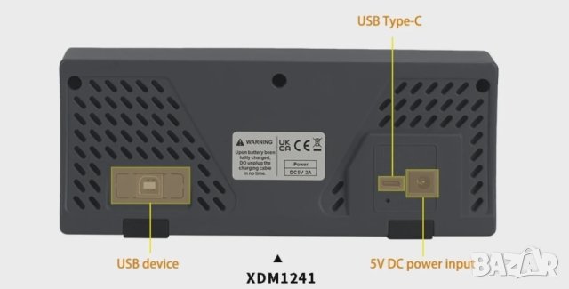 Мултицет/мултиметър OWON 55000, снимка 3 - Други инструменти - 41578333