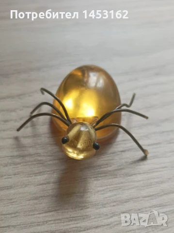 Старинна руска брошка "Муравей"