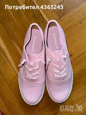 Оригинални Дамски Кецове Timberland Чисто Нови! Обувки Размер 38,5, снимка 2 - Кецове - 52548140