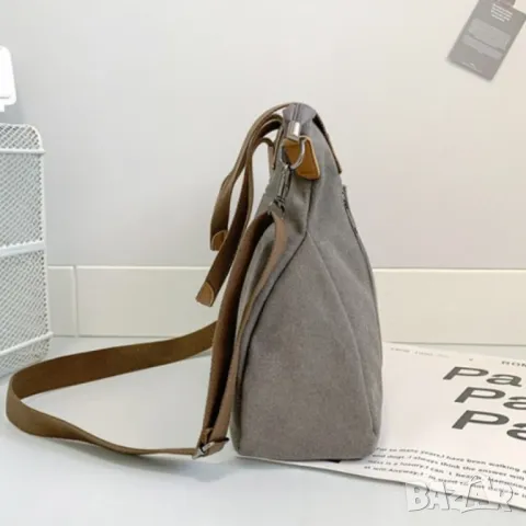 Ежедневна дамска чанта Grey, снимка 6 - Чанти - 47925543