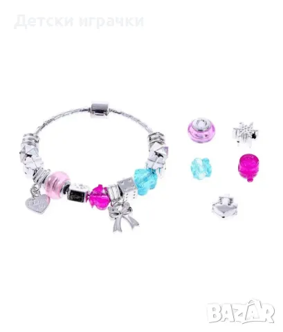 Творчески комплект гривна с аксесоари, 18 части , снимка 2 - Други - 49515356