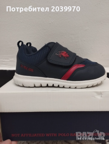 Маратонки U.S.Polo, снимка 5 - Детски маратонки - 51705597