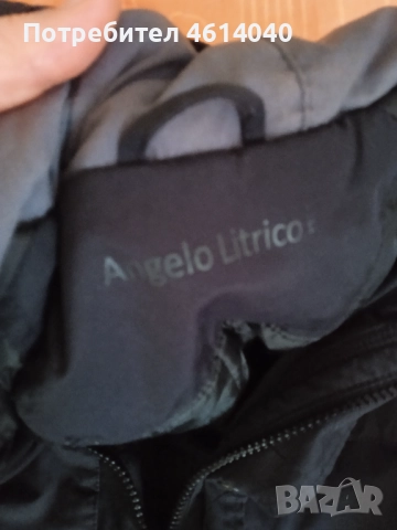 Яка с качулка топла мъжка Angelo Litroco размер L, снимка 5 - Якета - 52432040