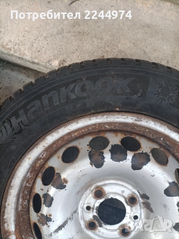 Джанти с гуми 15цола, снимка 6 - Гуми и джанти - 52837486