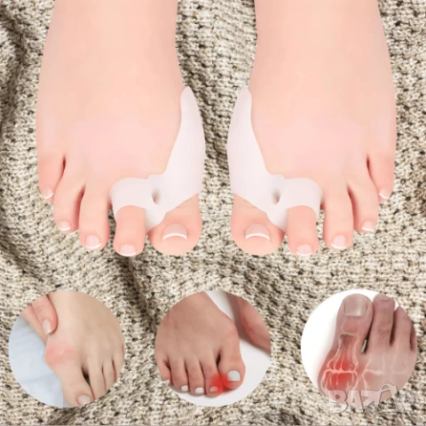 2 Броя разделител за пръстите на краката, снимка 1